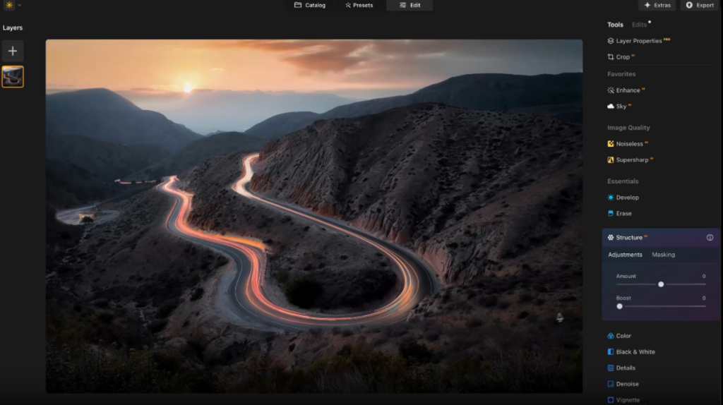 Struktur in Luminar Neo | Luminar Neo Blog