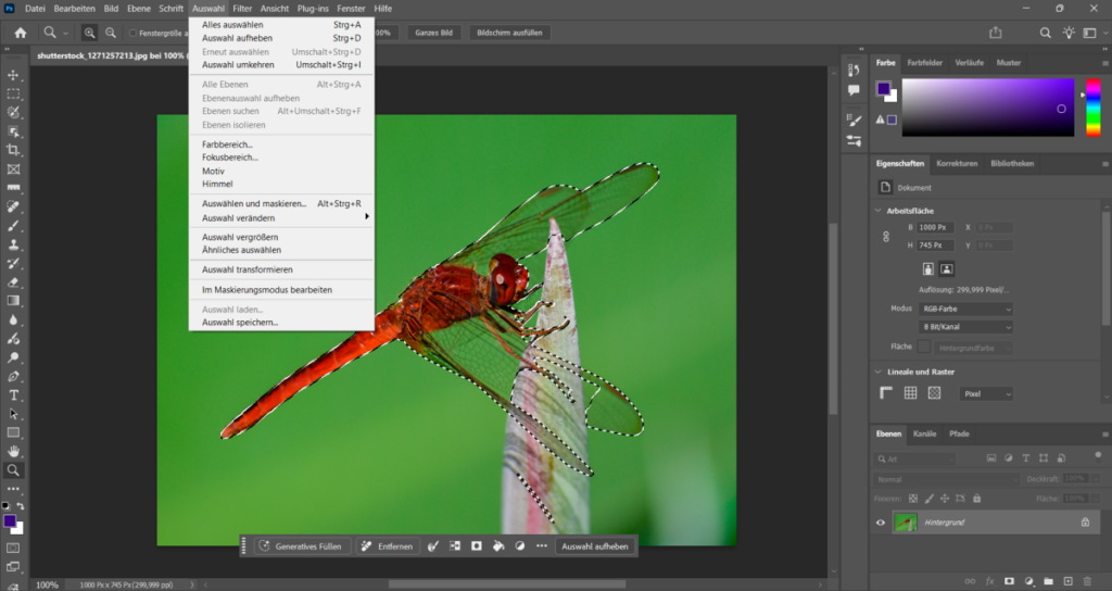 Ausgewähltes Objekt in Photoshop | Luminar Neo Blog