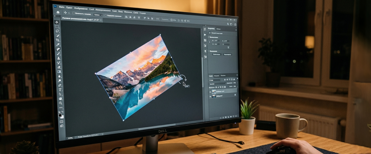 Wie dreht man ein Bild in Photoshop? | Luminar Neo Blog
