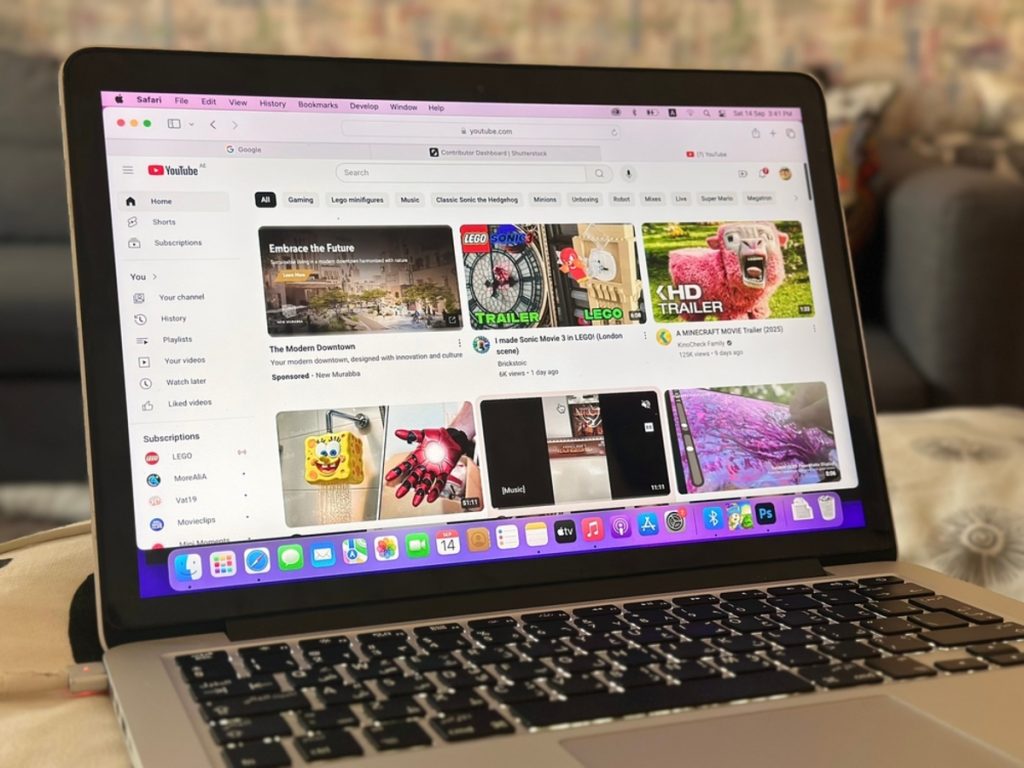 YouTube Seite mit Videos | Luminar Neo Blog