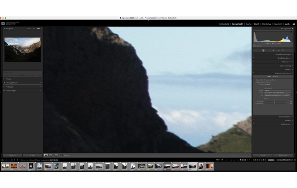 Chromatische Aberration in Lightroom entfernen | Luminar Neo Blog