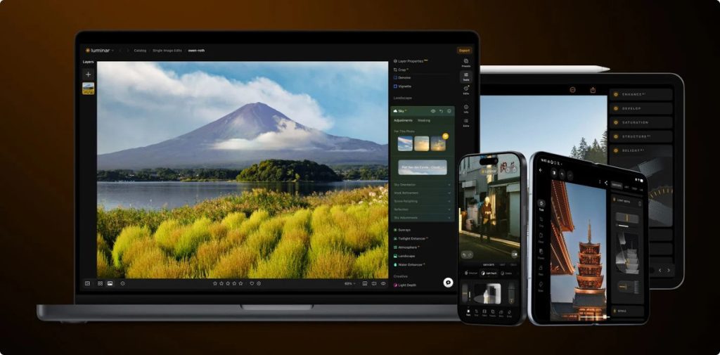 Luminar auf verschiedenen Geräten | Luminar Blog