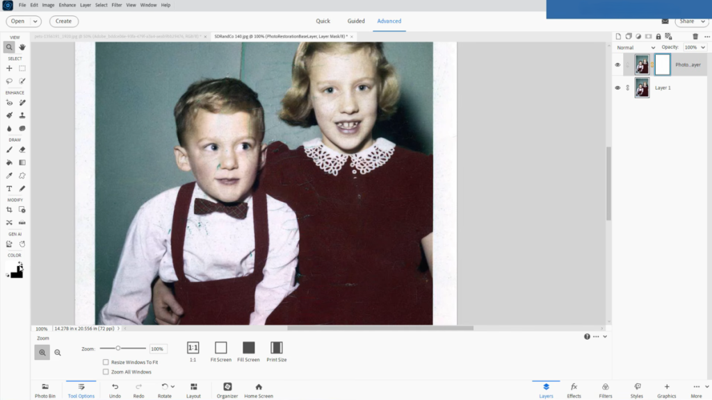 Alte Fotos in Adobe Photoshop Elements 2026 verbessern | Luminar Blog