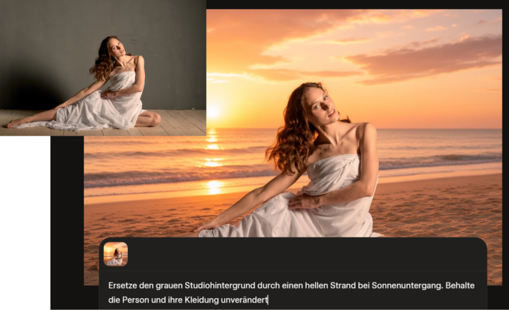Ändern des Hintergrunds eines Fotos in Grok | Luminar Blog