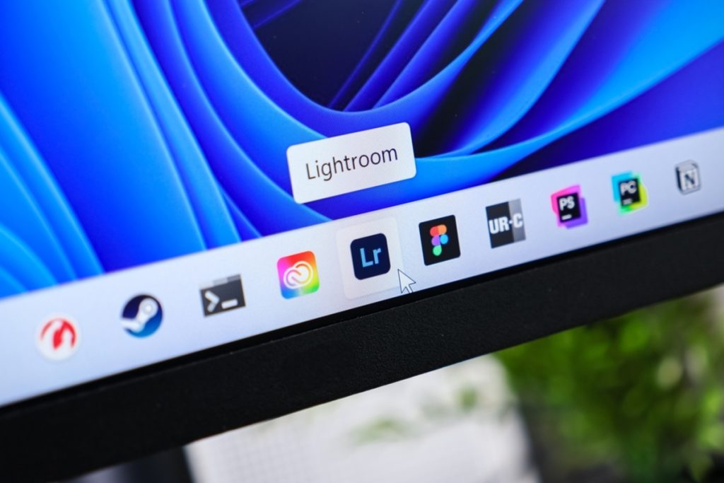 Lightroom-Oberfläche auf einem Computerbildschirm | Luminar Blog